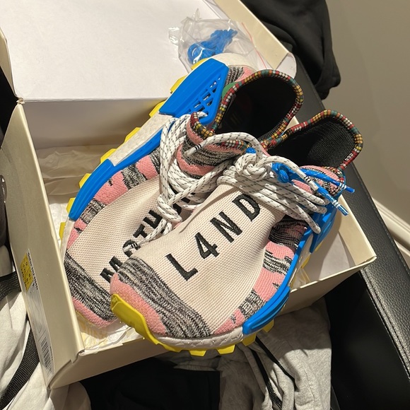 Adidas Pharrell x NMD Human Race Solar Pack Size 9 - Picture 5 of 8